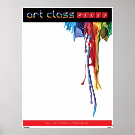 Maak uw regels - leeg Poster (Voorkant)