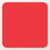 Maak uw websitebanner mooier met een rode achtergr kartonnen onderzetters (Voorkant)