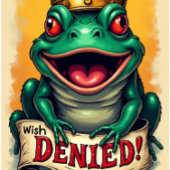 Maak uw wens Verjaardag Kaart Kikker WENS GEWEIGER