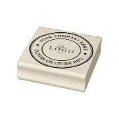 Maak Uw Zakelijk Logo Aangepaste Rubber Stempel (Stempel)
