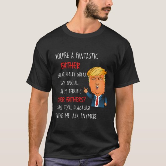 Maak Vaderdag Groot Weer Papa Grappig Doe T-shirt (Voorkant)
