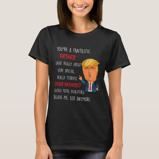 Maak Vaderdag Groot Weer Papa Grappig Doe T-shirt (Voorkant)