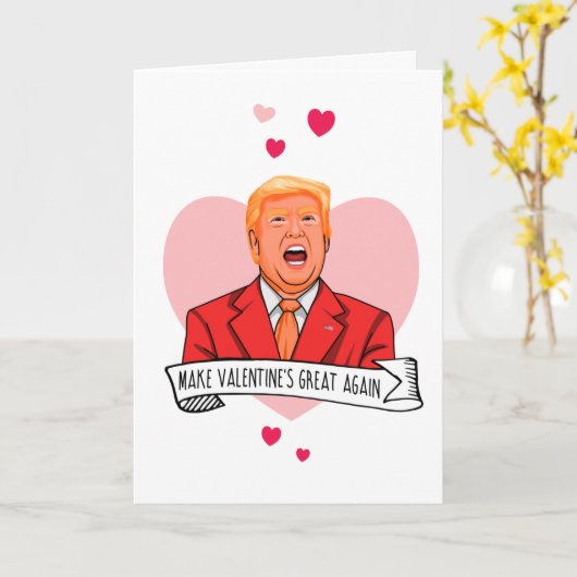 Maak Valentijn weer geweldig Kaart (Gele Bloem)