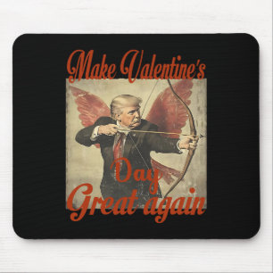 Maak Valentijnsdag weer geweldig Grappig Trump Val Muismat