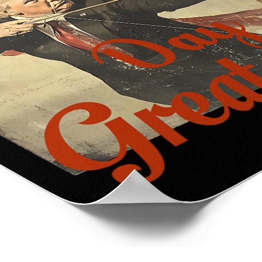 Maak Valentijnsdag weer geweldig Grappig Trump Val Poster (Hoek)