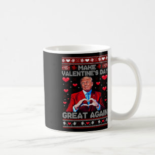 Maak Valentijnsdag weer geweldig, grappige Trump-a Koffiemok