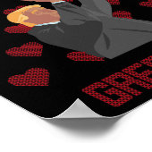 Maak Valentijnsdag weer leuk Donald Trump Poster (Hoek)