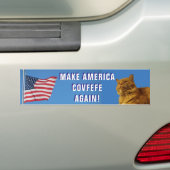 Maak van America Covfefe weer pompoen 2020 Bumpersticker (Op auto)