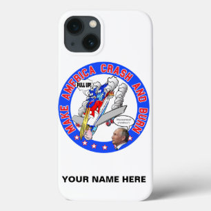 Maak van Amerika Crash & Burn Case-Mate iPhone Case