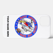 Maak van Amerika Crash & Burn Case-Mate iPhone Case (Achterkant (horizontaal))