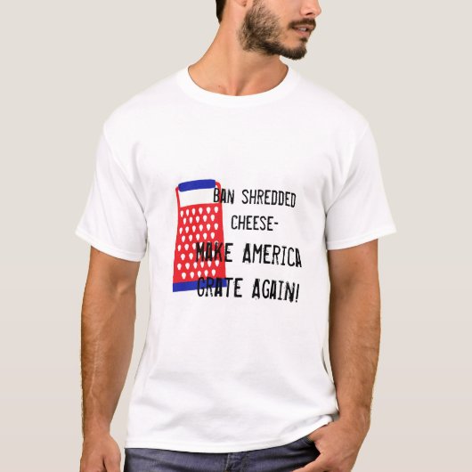 Maak van Amerika weer een grappige humor van de Am T-shirt (Voorkant)