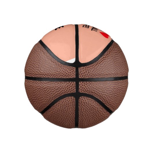 Maak van Basketball uw leven!™ Aangepaste Mini Bas Basketbal (Rechts)