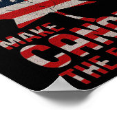 Maak van Canada het 51e Amerikaanse staatsblad A Poster (Hoek)