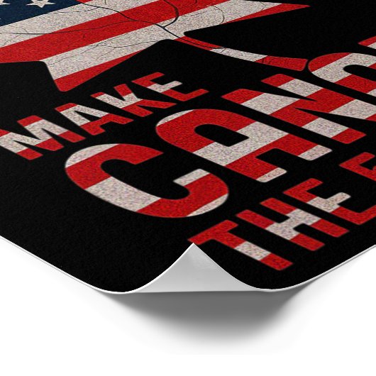 Maak van Canada het 51e Amerikaanse staatsblad A Poster (Hoek)