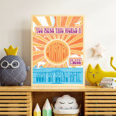 Maak van deze wereld een helderder Boho Poster