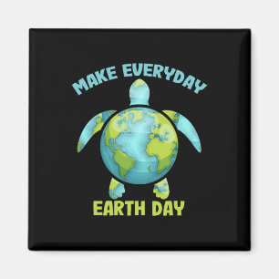 Maak van Everyday Earth Day Save the Planet Zee Tu Magneet