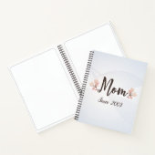 Maak van haar moederschapsreis notities notitieboek (Binnen)