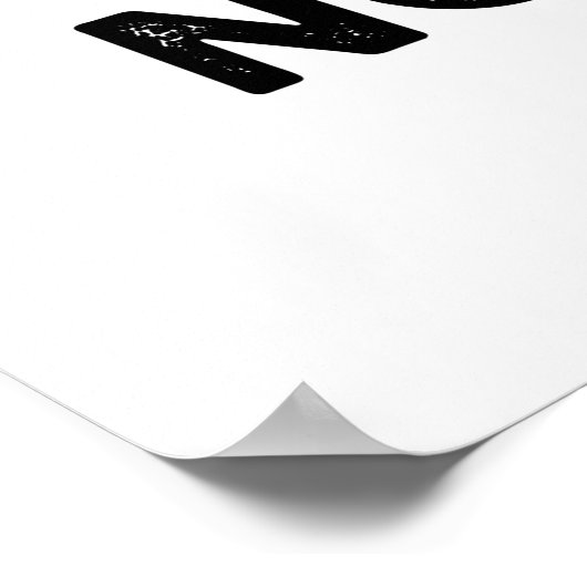 Maak van het laffe niet-oorlogse laffe positieve b poster (Hoek)