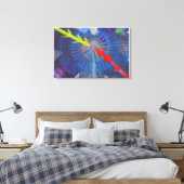 Maak van je kantoor een statement canvas afdruk (Insitu (Slaapkamer))