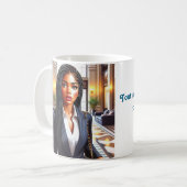 Maak van je leven een prachtig verhaal koffiemok (Voorkant links)