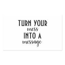 Maak van je rommel een bericht