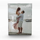 Maak van jezelf een coverster! Valentijnsdag Gift Fotoblokken (Voorkant)