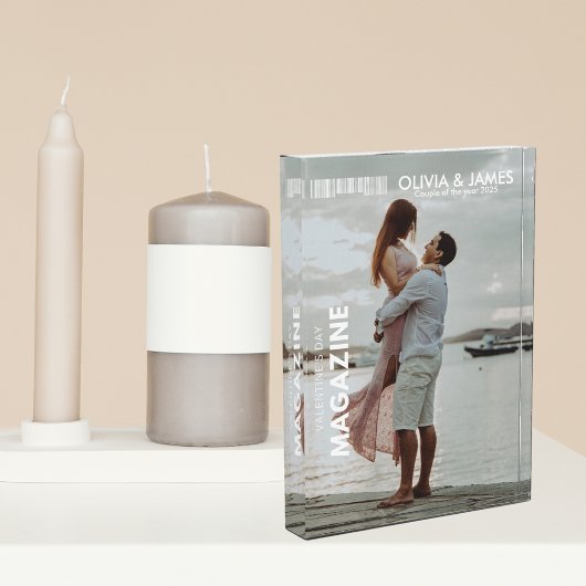 Maak van jezelf een coverster! Valentijnsdag Gift Fotoblokken
