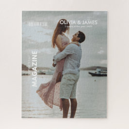Maak van jezelf een coverster! Valentijnsdag Gift Legpuzzel