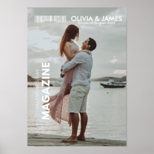 Maak van jezelf een coverster! Valentijnsdag Gift Poster