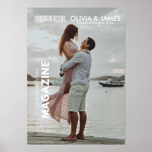 Maak van jezelf een coverster! Valentijnsdag Gift Poster (Voorkant)