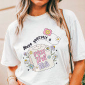 Maak van jezelf een positieve thee Tri-Blend shirt