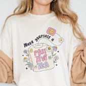 Maak van jezelf een positieve thee Tri-Blend shirt