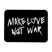 Maak van liefde geen oorlog magneet (Horizontaal)