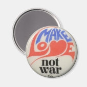 Maak van liefde geen oorlog magneet (Voorkant / Achterkant)