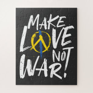 Maak van liefde geen oorlog Oekraïne Legpuzzel