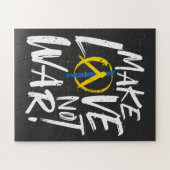 Maak van liefde geen oorlog Oekraïne Legpuzzel (Horizontaal)