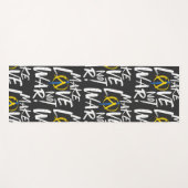 Maak van liefde geen oorlog Oekraïne Yogamat (Voorkant (horizontaal))