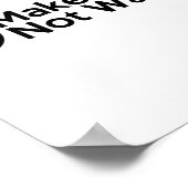 Maak van liefde geen oorlog poster (Hoek)