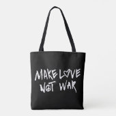 Maak van liefde geen oorlog tote bag (Achterkant)