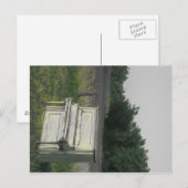 Maak van me een Instrument (Grijze/Groene hoogtepu Briefkaart (Voorkant / Achterkant)