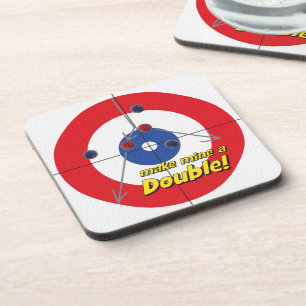 "Maak van mij een Dubbel Onderzetter van de Curler