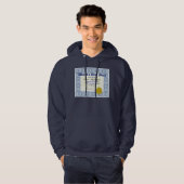 Maak van 's werelds beste baas hoodie (Voorkant volledig)