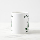 Maak van Tea not War Funny Mug Humor Koffiemok (Center)