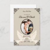 Maak van uw speciale dag een onvergetelijk geheuge kaart (Voorkant / Achterkant)