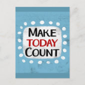 Maak vandaag Briefkaart tellen (Voorkant)