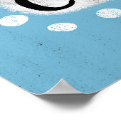 Maak vandaag Count Poster Wall Art (Hoek)