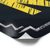 Maak vandaag de dag de dag om iets nieuws te leren perfect poster (Hoek)