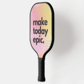 Maak vandaag een epische Inspirerend quote Pickleball Paddle (Links)
