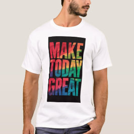Maak vandaag een geweldig koninklijk trendy T-shir T-shirt
