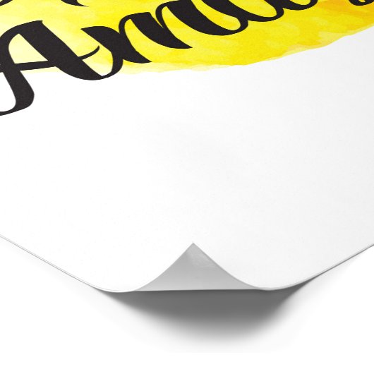 Maak vandaag een geweldige Art Print (Hoek)